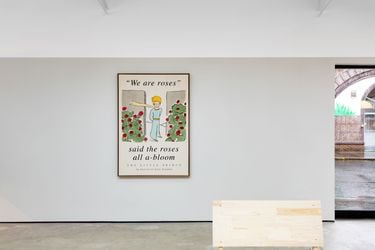 Exhibition view: Marc Hundley, Once there was a tree, The Modern Institute, Osborne Street, Glasgow (15 March–20 April 2024). Courtesy the artist and The Modern Institute. Photo: Patrick Jameson.