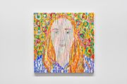 Portrait of Charlotte by Ghada Amer contemporary artwork 1