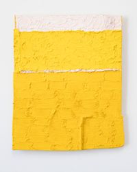 Untitled (yellow) by Louise Gresswell contemporary artwork painting