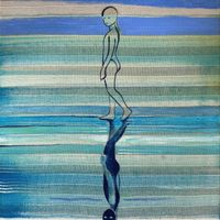 Specular Reflection II by Marcella Barceló contemporary artwork painting, mixed media