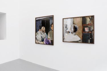 Exhibition view: Alina Frieske, Can you see me better now?, Fabienne Levy, Lausanne (20 March–29 May 2021). Courtesy Fabienne Levy. Photo: Neige Sanchez. 