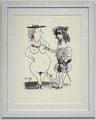 Le Seigneur et la dame by Pablo Picasso contemporary artwork 2
