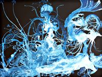 Intel Inside by Christina Lissmann contemporary artwork painting, works on paper