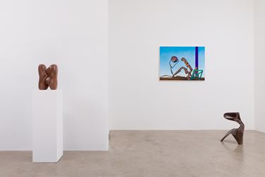 Exhibition view: Alejandro Cardenas & An Te Liu, AE2, Los Angeles (11 July–5 September 2020). Courtesy Anat Ebgi.