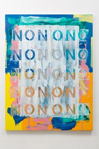 NO (nº 2) by Bruno Dunley contemporary artwork painting