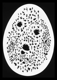 Philipp Goldbach: Lucio Fontana, Concetto spaziale, La fine di Dio, 1963, Centre Pompidou, Paris by Philipp Goldbach contemporary artwork photography