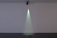 Rain Under Lamppost by James Clar contemporary artwork installation