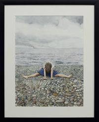 Touching Stones by Yasmin Sison-Ching contemporary artwork painting