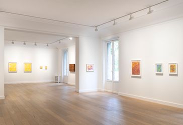 Exhibition view: Mildred Thompson, L'appel de la lumière, Galerie Lelong & Co., Rue de Téhéran, Paris (10 May–13 July 2023). Courtesy Galerie Lelong & Co. Photo: Fabrice Gibert.