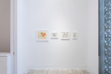 Exhibition view: Elizabeth Murray, Drawings (1974 – 2006), Gladstone Gallery, New York (30 April–12 June 2024). © The Murray-Holman Family Trust / Artists Rights Society (ARS), New York. Courtesy The Murray-Holman Family Trust and Gladstone Gallery. Photo: David Regen.