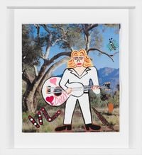 Dolly Parton on Country by Kaylene Whiskey contemporary artwork painting, works on paper