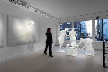 Exhibition view: Recycle Group, Sapient, Gazelli Art House, London (10 February 2023 – 18 March 2023). Courtesy Gazelli Art House.