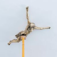 IL MONDO (JESUS) by Carlos Aires contemporary artwork sculpture