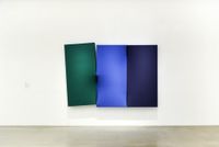 green and blue and blue by Nobuko Watanabe contemporary artwork sculpture