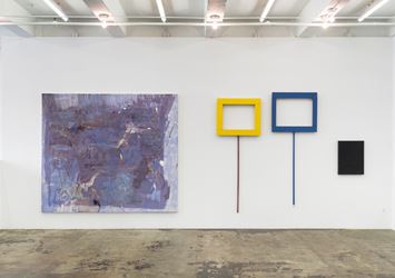 Exhibition view: Group Exhibition, Painting in due time, Thomas Erben Gallery, New York (29 June–28 July 2017). Courtesy Thomas Erben Gallery.