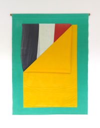Flag Pocket by Don Driver contemporary artwork mixed media