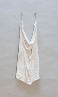 A piece of cloth by Karen Erland contemporary artwork sculpture