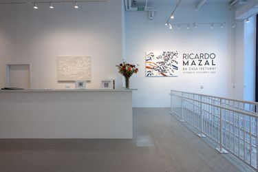 Exhibition view: Ricardo Mazal, Ba Zasa (Return), Sundaram Tagore Gallery, New York (12 October –11 November 2023). Courtesy Sundaram Tagore Gallery.