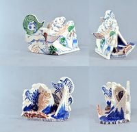 Reverse Tamer by Etyan Messiah contemporary artwork sculpture, ceramics