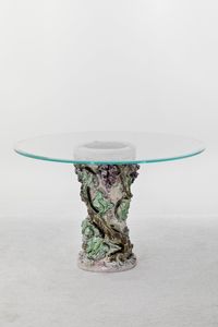 Table Leg by Lucio Fontana contemporary artwork sculpture, ceramics