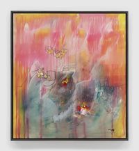 Ré-veille ton contraire by Roberto Matta contemporary artwork painting, works on paper