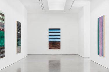 Exhibition view: Juan Uslé, NORTE ABIERTO, Galerie Thomas Schulte, Berlin (14 Septembr–28 October 2023). Courtesy Galerie Thomas Schulte.
