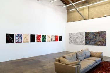 Exhibition view: Mars Ibarreche, Outsiders, Simchowitz, Pasadena (20 July–31 August 2023). Courtesy Simchowitz.