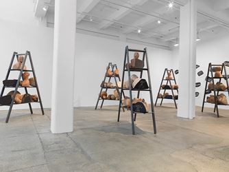 Exhibition view: Barthélémy Toguo, Urban Requiem, Galerie Lelong & Co. New York (15 March–11 May 2019). Courtesy Galerie Lelong & Co. New York.