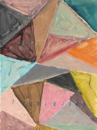 colorier ses faiblesses by Arpaïs Du Bois contemporary artwork painting, works on paper, photography, print