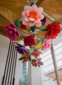 Flower Chandelier by Choi Jeong Hwa contemporary artwork installation