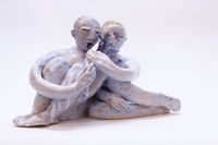 Sharing by Anna Bochkova contemporary artwork ceramics