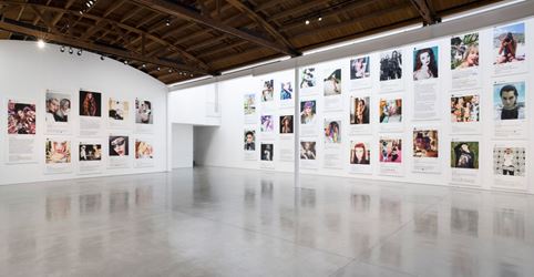 Exhibition view: Richard Prince, New Portraits, Gagosian, Beverly Hills (6 February–27 June 2020). Courtesy Gagosian. Photo: Jeff McLane.