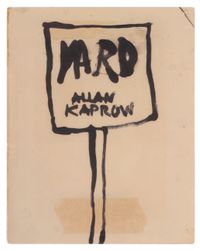 Yard by Allan Kaprow Estate contemporary artwork painting, works on paper, drawing