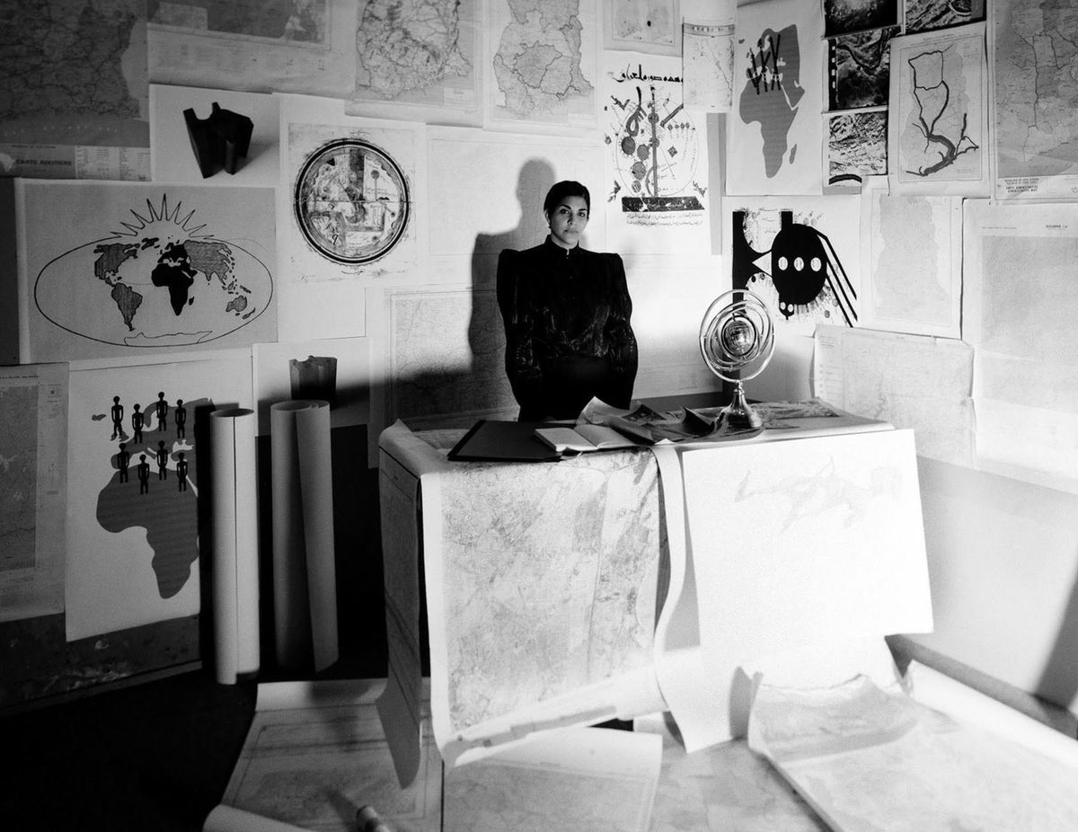 The Master’s Tools II (restaging of Herman Soergel’s portrait), 2018 by