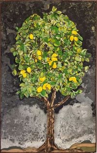 The Lemon Tree by Ugo Schildge contemporary artwork mixed media