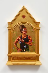 The Fiery Ascent of the Prophet Elijah by Kehinde Wiley contemporary artwork painting, works on paper, sculpture