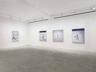Exhibition view: Luc Tuymans, Good Luck, David Zwirner, Hong Kong (27 October–19 December 2020). © Luc Tuymans. Courtesy the artist and David Zwirner.
