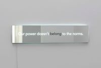 Our power doesn't belong to the norms by Isaac Chong Wai contemporary artwork works on paper, sculpture