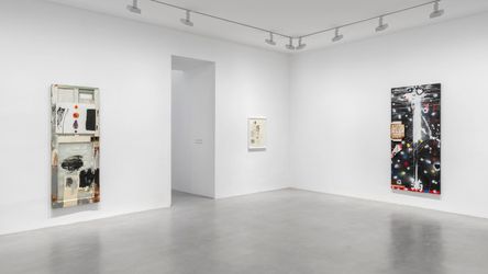 Contemporary art exhibition, Raymond Saunders, Déménagement at David Zwirner, Paris, France