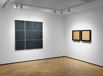 Exhibition view: Gianfranco Zappettini, The Golden Age, Mazzoleni, London (7 February–11 April 2020). Courtesy Mazzoleni London-Torino.