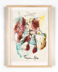 Freudian Slip by Sébastien Léon contemporary artwork painting, works on paper