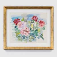 Bed of Roses by Raoul Dufy contemporary artwork painting, works on paper