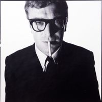 Michael Caine by David Bailey contemporary artwork photography