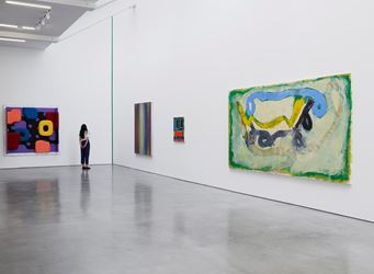 Exhibition view: Group Exhibition, Painters Reply: Experimental Painting in the 1970s and now, Lisson Gallery, West 24th Street, New York (27 June–9 August 2019). Courtesy Lisson Gallery.