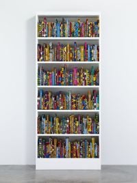 The African Library Collection: Philosophers by Yinka Shonibare CBE (RA) contemporary artwork sculpture