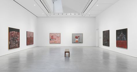 Exhibition view: Philip Guston, Philip Guston, 1969 – 1979, Hauser & Wirth, 22nd Street, New York (9 September–30 October 2021). © The Estate of Philip Guston. Courtesy the Estate and Hauser & Wirth. Photo: Genevieve Hanson.