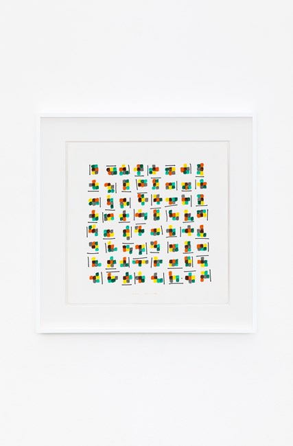 Gruppi di forme e colori in movimento (1) by Bruno Munari contemporary artwork