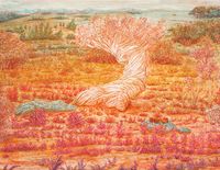 Colors for plants by Yuki Saegusa contemporary artwork painting