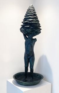 Niña árbol by Daniel Lezama contemporary artwork sculpture