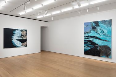 Exhibition view: Calida Rawles, On the Other Side of Everything, Lehmann Maupin, 501 West 24th Street, New York (9 September–23 October 2021). Courtesy the artist and Lehmann Maupin, New York, Hong Kong, Seoul, and London. Photo: Daniel Kukla.